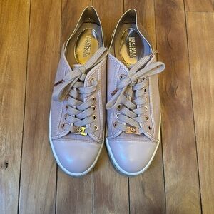 Rose gold like new Michael Kors shoes